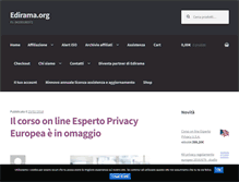 Tablet Screenshot of edirama.org
